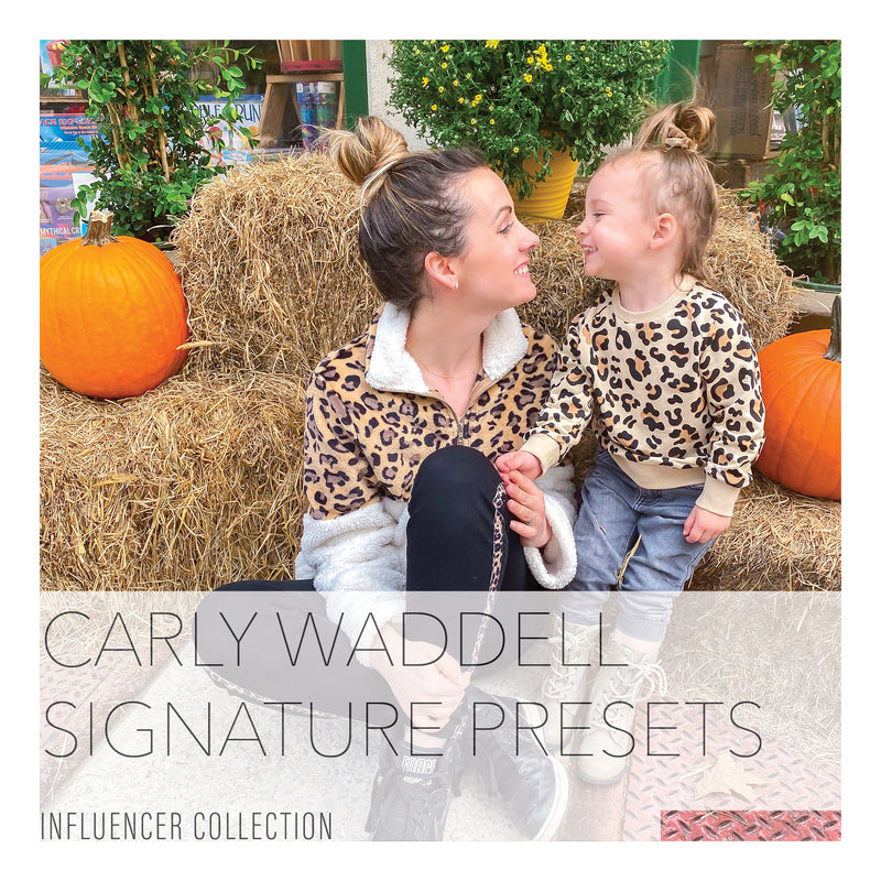 Carly Waddell Signature Lightroom Presets Collection