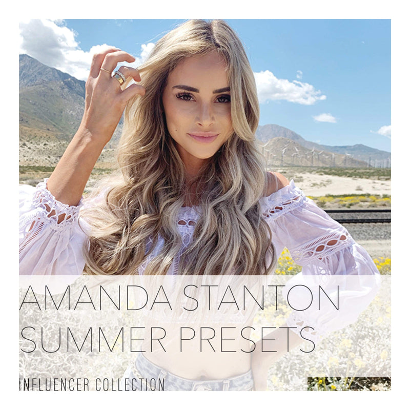 Amanda Stanton's Summertime Mobile Lightroom Presets Collection
