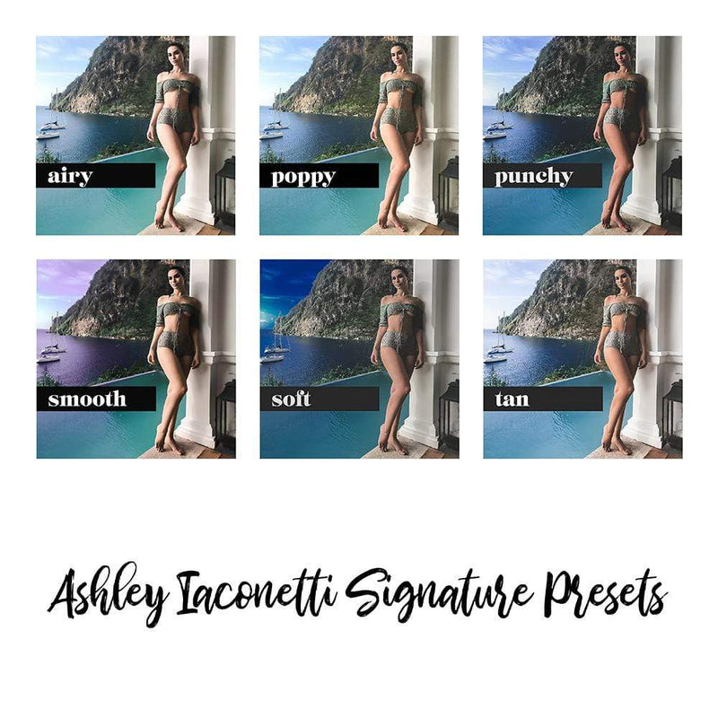 Ashley Iaconetti's Signature Lightroom Presets Collection