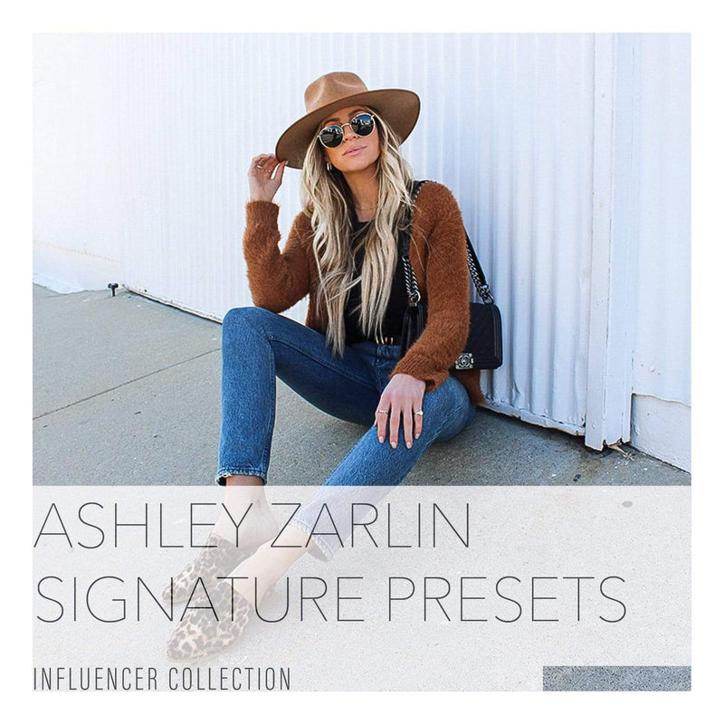 Ashley Zarlin - The Cheeky Blonde Signature Lightroom Presets Collection