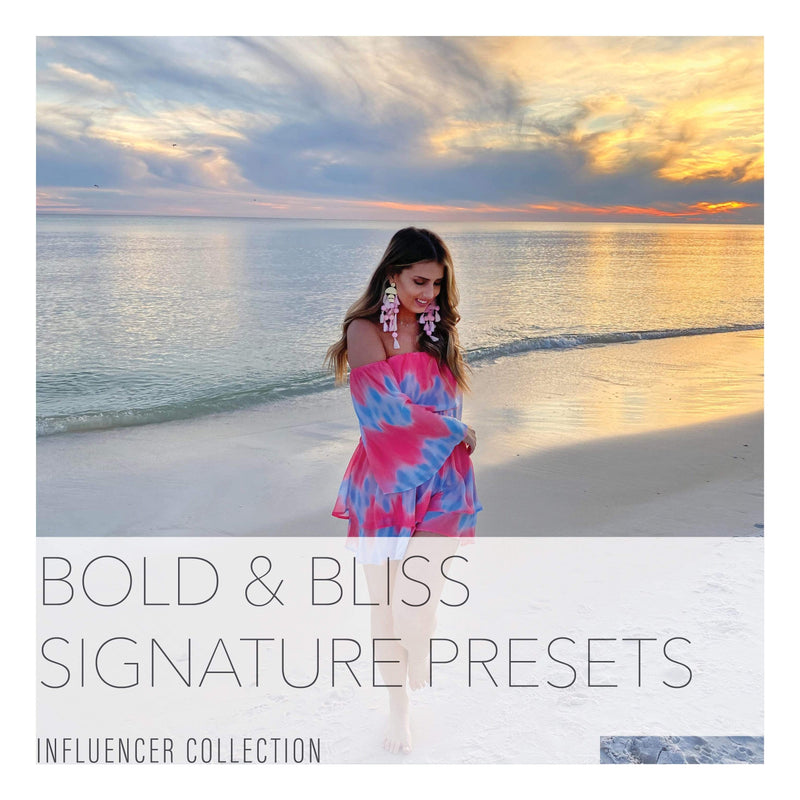 Bold & Bliss Signature Lightroom Presets Collection