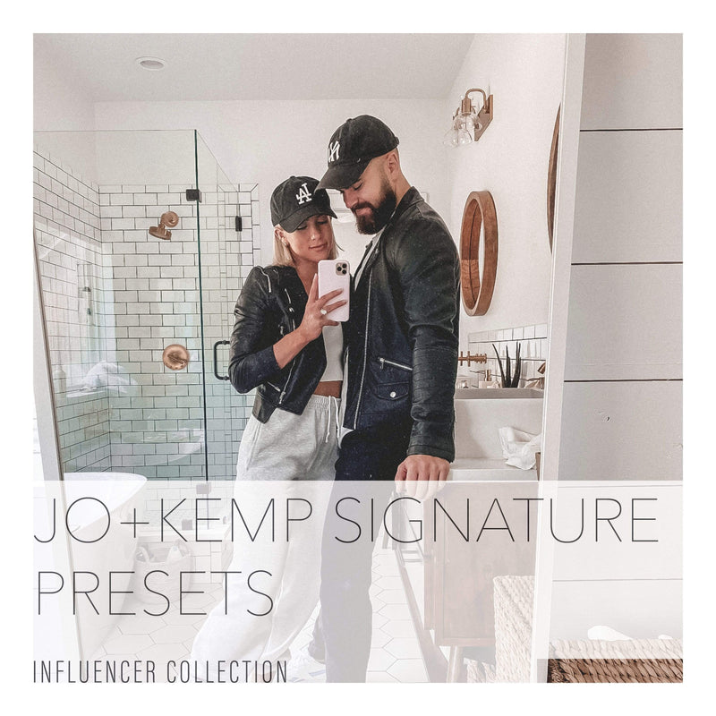 Jo and Kemp's Signature Lightroom Presets Collection