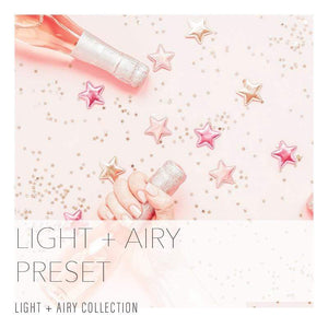 Light + Airy Lightroom Mobile Presets Collection