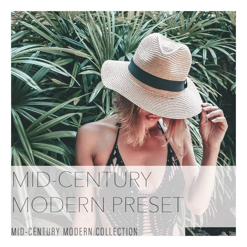 Mid-Century Modern Mobile Lightroom Presets Collection