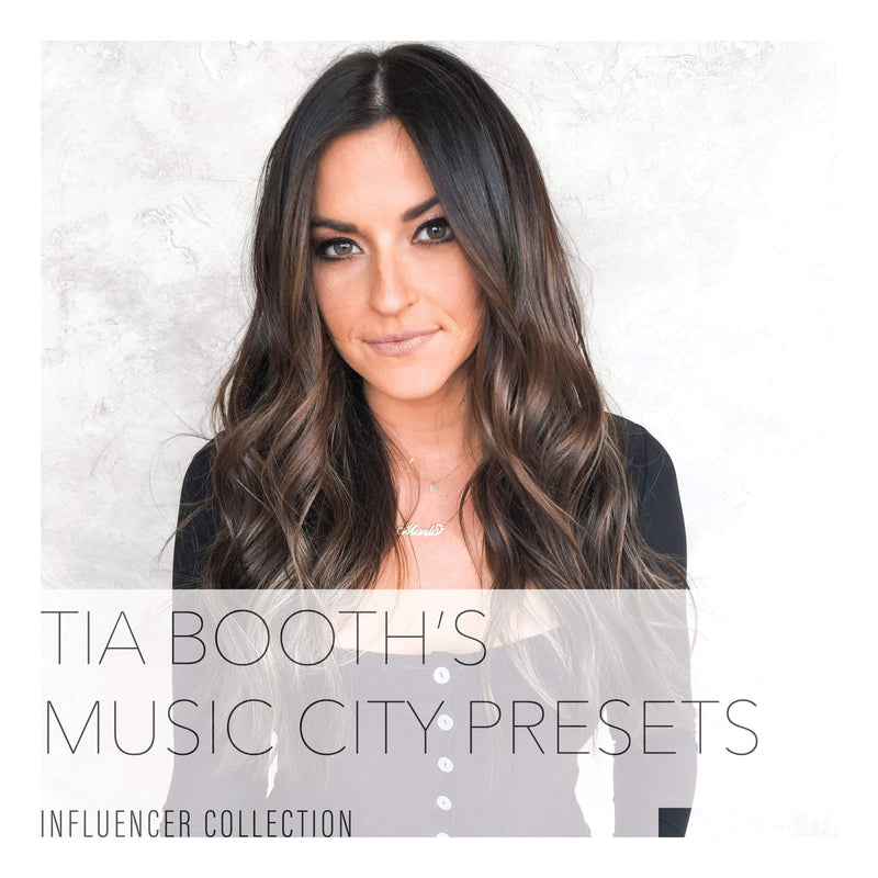 Tia Booth's Music City Lightroom Presets Collection